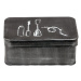 Čierny kovový box na kosmetiku LABEL51