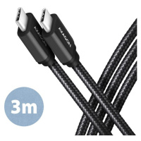 AXAGON BUCM3-CM30AB kábel USB-C - USB-C 3m čierny