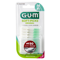 G.U.M GUM MK Softpick gumová Medzizubná kefka k s fluoridy medium 50ks