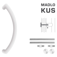 FT - MADLO kód 839 O 32 mm SP 350 mm O 32 mm 382 mm, chróm lesklý/Chróm matný