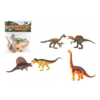 Dinosaurus plast 16-18cm 5ks v sáčku