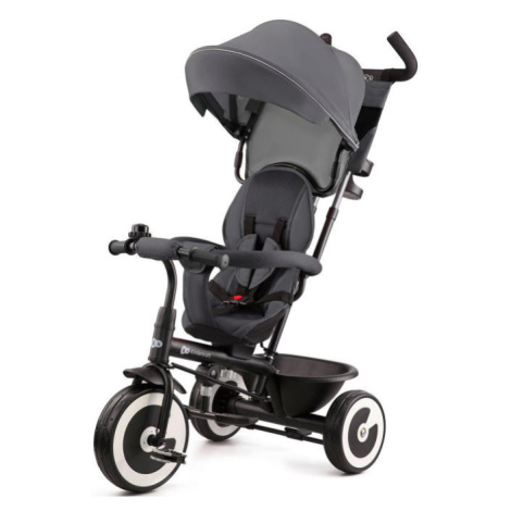 Trojkolka KINDERKRAFT ASTON MALACHITE GRY s vodiacou tyčou