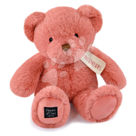 Plyšový medvedík Pink Praline Le Nounours Histoire d’ Ours ružový 28 cm od 0 mes