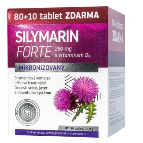 NATURPRODUKT Silymarín 250 mg + vitamín D3 80+10 tabliet