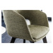 LuxD 28287 Dizajnová stolička Colby zelená