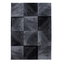 Kusový koberec Plus 8003 black - 160x230 cm Ayyildiz koberce