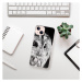 Odolné silikónové puzdro iSaprio - BW Owl - iPhone 13