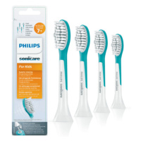 PHILIPS SONICARE Standart náhradné hlavice detské (7+) HX6044/33 4 ks