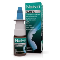 Nasivin sprej 0,05 % proti nádche 10 ml