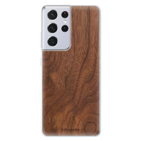 Odolné silikónové puzdro iSaprio - Wood 10 - Samsung Galaxy S21 Ultra