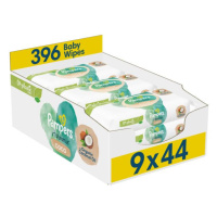 PAMPERS Obrúsky vlhčené Harmonie Coconut Plastic Free 9x44 ks