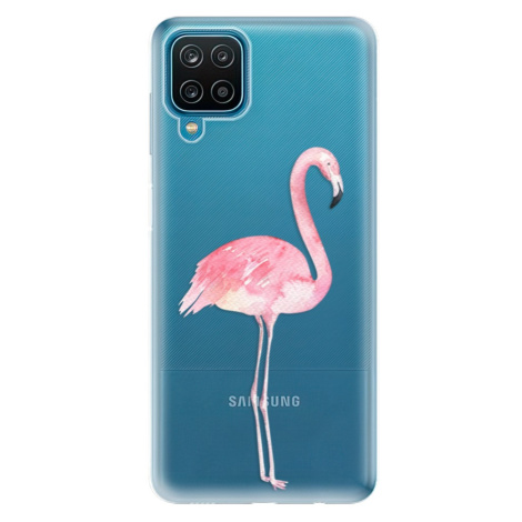 Odolné silikónové puzdro iSaprio - Flamingo 01 - Samsung Galaxy A12