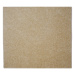 Kusový koberec Color Shaggy béžový čtverec - 250x250 cm Vopi koberce