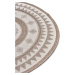Kusový koberec Twin Supreme 105444 Jamaica Linen kruh – na ven i na doma - 140x140 (průměr) kruh