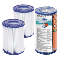 Bestway Kartušová filtračná vložka Bestway typ II 2ks