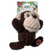 Hračka Dog Fantasy Safari opica s uzlom pískacia 18cm