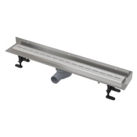 Sprchový žľab Alca 95 cm nerez mat lines ALCAZLAB95LEM