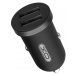 Nabíjačka do auta Mini car charger with Lighting Cable XO TZ08, black (6920680863181)