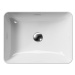 GSI - SAND/NUBES keramické umývadlo na dosku 50x38cm, biela ExtraGlaze 903711