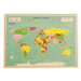 Puzzle (počet dielikov 1000) World Map – Rex London