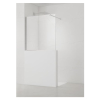 Sprchová zástěna SAT Walk-in 120x100 cm na nižšiu priečku SATBWIS120PR