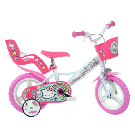 DINO Bikes - Detský bicykel 12" 124RL-HK2  Hello Kitty 2