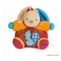Kaloo plyšový zajko Colors-Chubby Rabbit Squirrel 963259 červený
