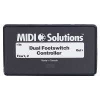 Midi Solutions Dual Footswitch Controller (rozbalené)