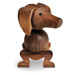 Soška z masívneho orechového dreva Kay Bojesen Denmark Dog