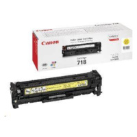 Canon LASER TONER žltý CRG-718Y (CRG718Y) 2 900 strán*