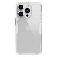 Apple iPhone 14 Pro, silikónové puzdro, plastový chrbát, ultratenké, Nillkin Nature Pro, priehľa