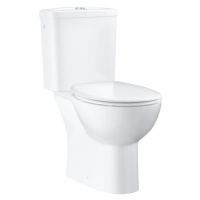 Wc kombi komplet GROHE Bau Ceramic alpská biela zadní odpad 39347000