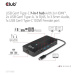 Club3D hub USB-C, 7-in-1 hub s 2x HDMI, 2x USB Gen1 Type-A, 1x RJ45, 1x 3.5mm audio, 1x USB Gen1