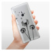 Plastové puzdro iSaprio - Three Dandelions - black - Sony Xperia XZ2