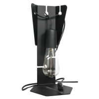 Čierna stolová lampa (výška  31 cm) Viking – Nice Lamps