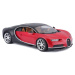 Bburago 1:18 Plus Bugatti Chiron black/red