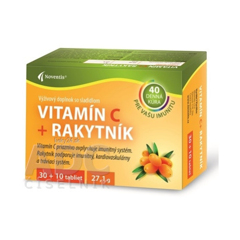 Noventis Vitamín C + Rakytník