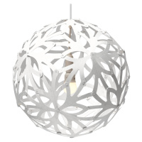 David trubridge Kvetinová závesná lampa Ø 40 cm biela