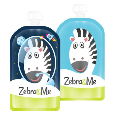 ZEBRA&ME kapsičky na opakované použitie Kozmonaut + zebra 2 ks