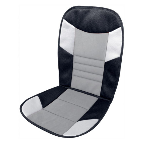 Poťah sedadla Tetris - 46 x 102 cm, čierno / šedý Compass