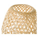 Bambusová stolová lampa v prírodnej farbe s bambusovým tienidlom (výška 36 cm) Natural Way – Cas