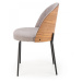 Dizajnová stolička Jasen sivá