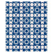 MINDTHEGAP Aegean Tiles Indigo - tapeta