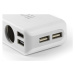 Technaxx nabíjačka do auta, 4x USB port (2x 1A, 2x 2, 4A), 3x zásuvka 12 V