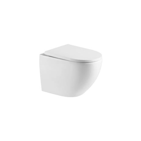 Wc s doskou softclose závesné SAT biele rim-ex SAT67010RREXP