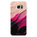 Silikónové puzdro iSaprio - Black and Pink - Samsung Galaxy S7