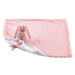 NATTOU deka plyšová s maznáčikom Lapidou Old Pink Pineapple White 50 × 50 cm