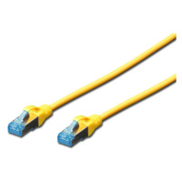 DIGITUS patch kábel Cat5E, SF/UTP - 2m, žltý