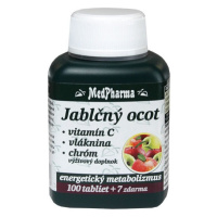 MEDPHARMA Jablčný ocot + Vitamin C + Vláknina + Chróm 107 tabliet