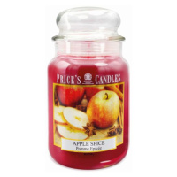PRICE´S MAXI sviečka v skle Apple & Spices - horenie 150h